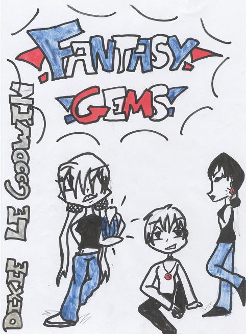 Fantasy Gems! Title Page by Sesshy_Hiei_Luvr