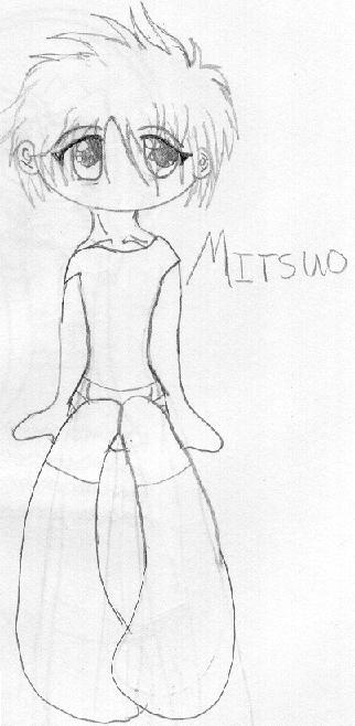 Chibi Mitsuo! ^^ by SethsRazorbladeBitch
