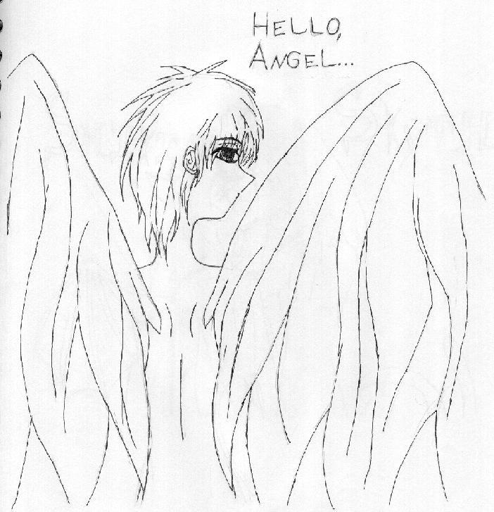 Hello, Angel...(inked) by SethsRazorbladeBitch