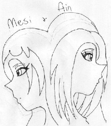 Mesi & Ain headshots by SethsRazorbladeBitch