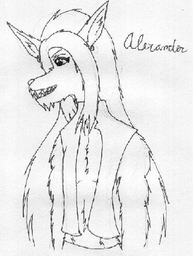 Alexander werewolf by SethsRazorbladeBitch