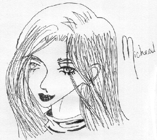 Micheal Pen Sketch o.O;; by SethsRazorbladeBitch