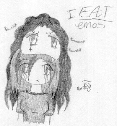 i EAT emos by SethsRazorbladeBitch