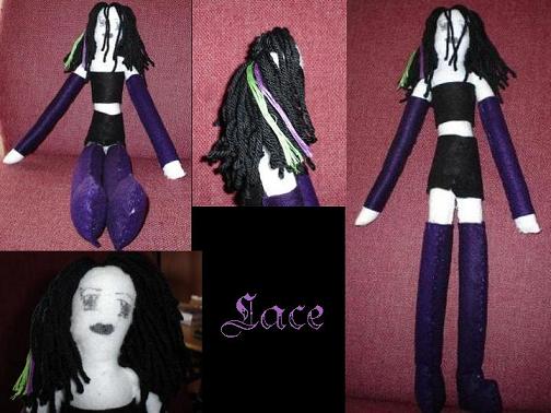 Lace Plush Doll by SethsRazorbladeBitch