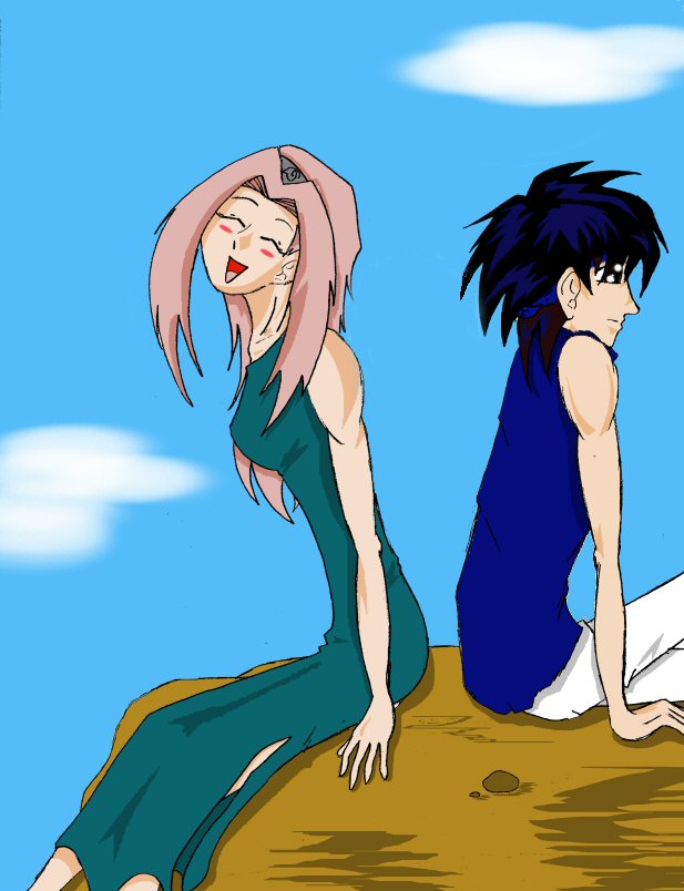 Sasuke and Sakura by SetoAngel01