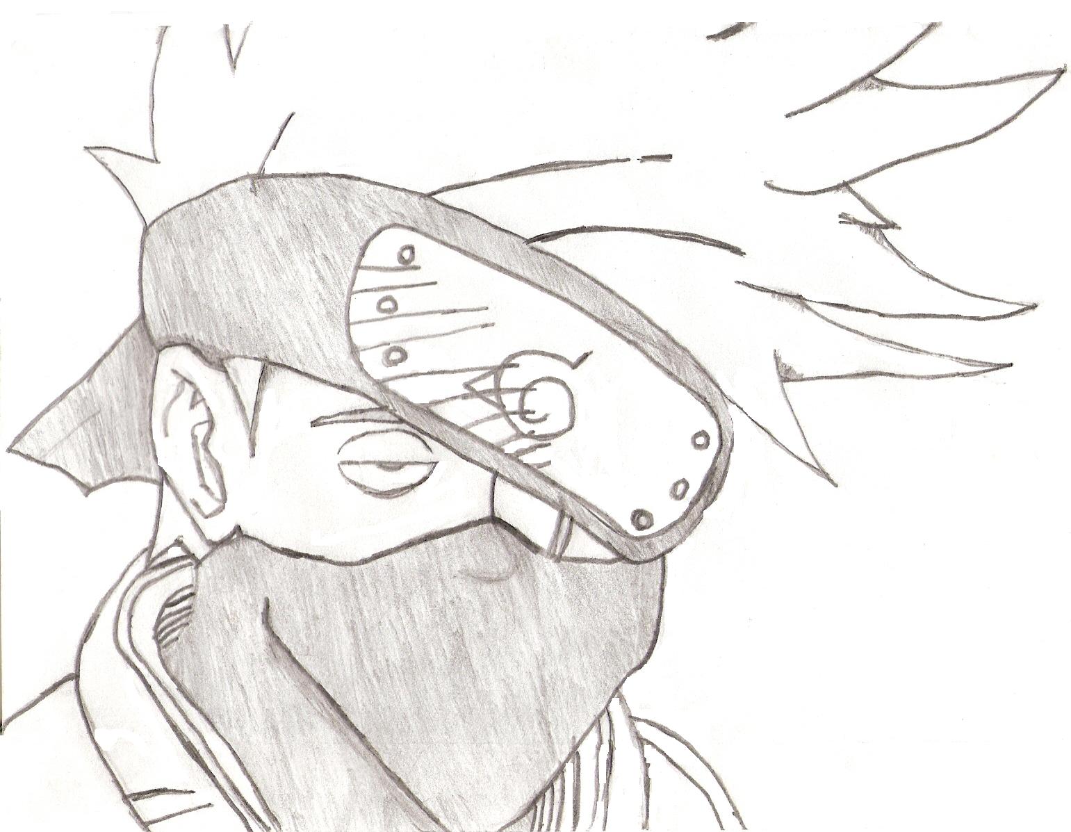 PLEASE look at my first Kakashi!!!!!!!!! by Setofan93