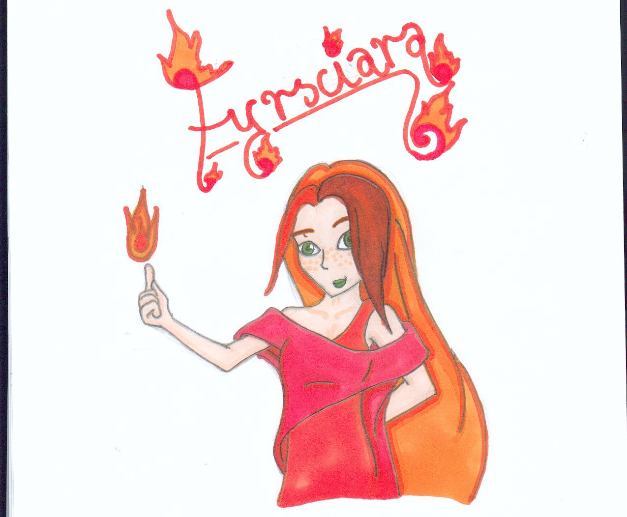 Fire_lady (With cool top!) by Sgt_Bobby