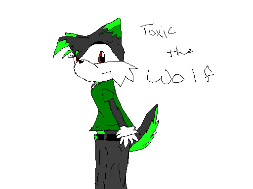 Toxic the wolf by Shadamy4eva