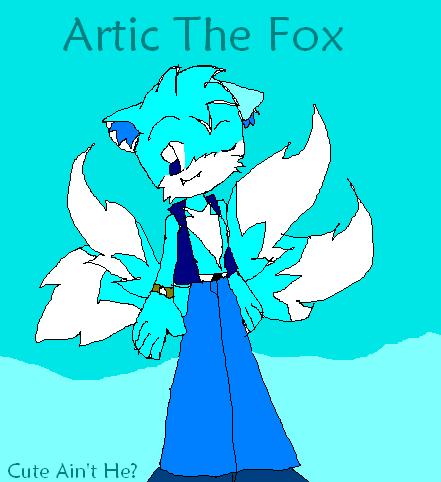 Artic the fox by Shades_the_Hedgehog