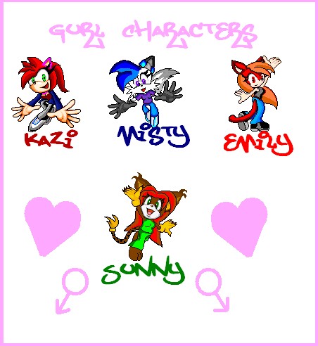 Comic Of Randomness! (gurl characters) by Shades_the_Hedgehog