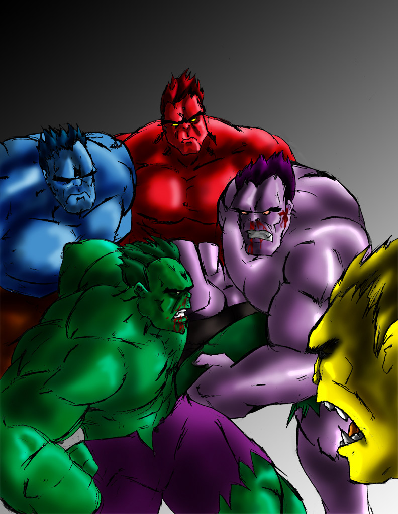 Hulk-Taste The Rainbow by ShadetheMystic