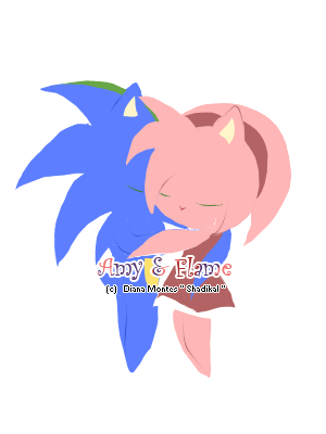 Amy and Flame Transparent by Shadikal