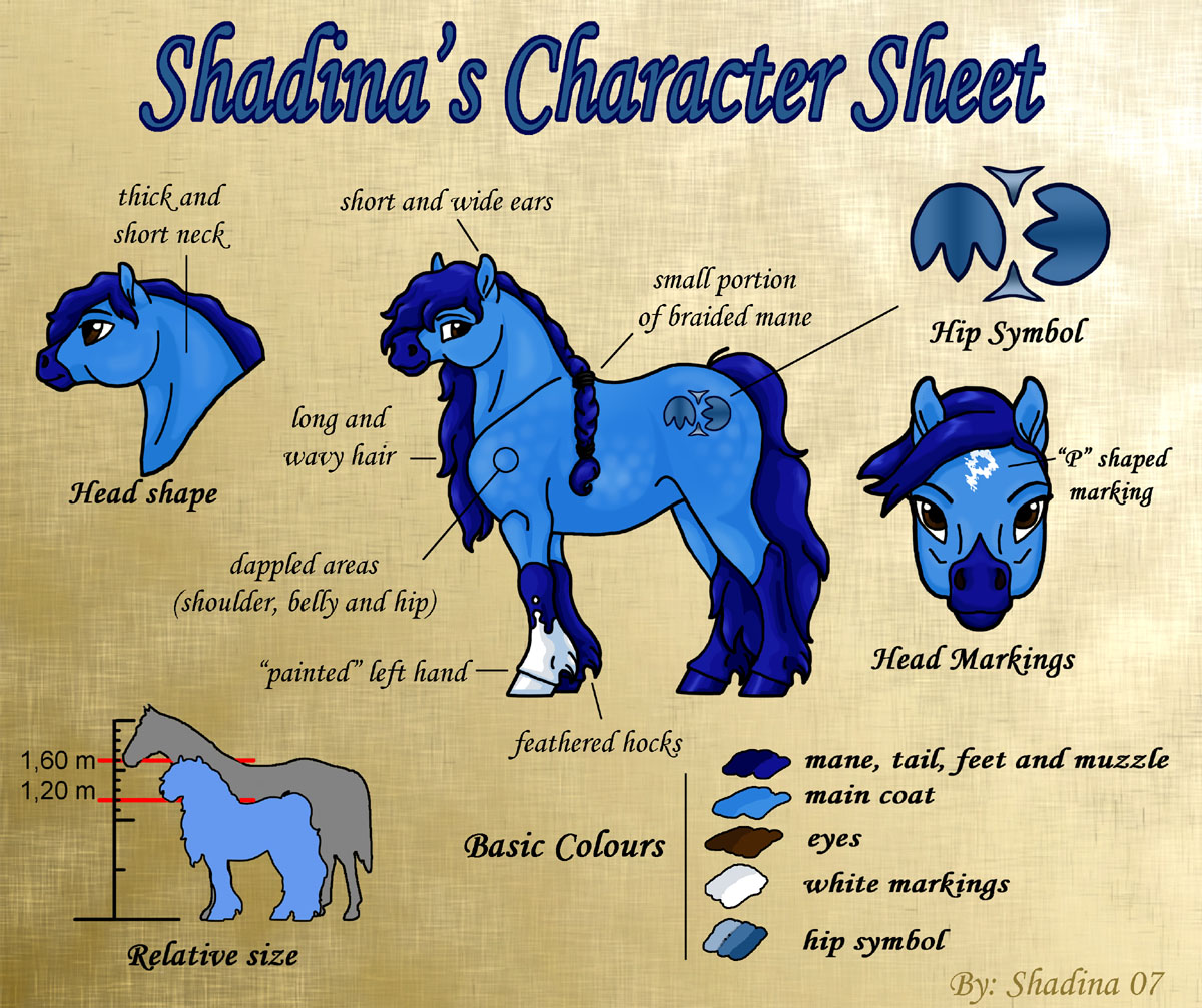 Shadina's Character Sheet by ShadinaLonesea