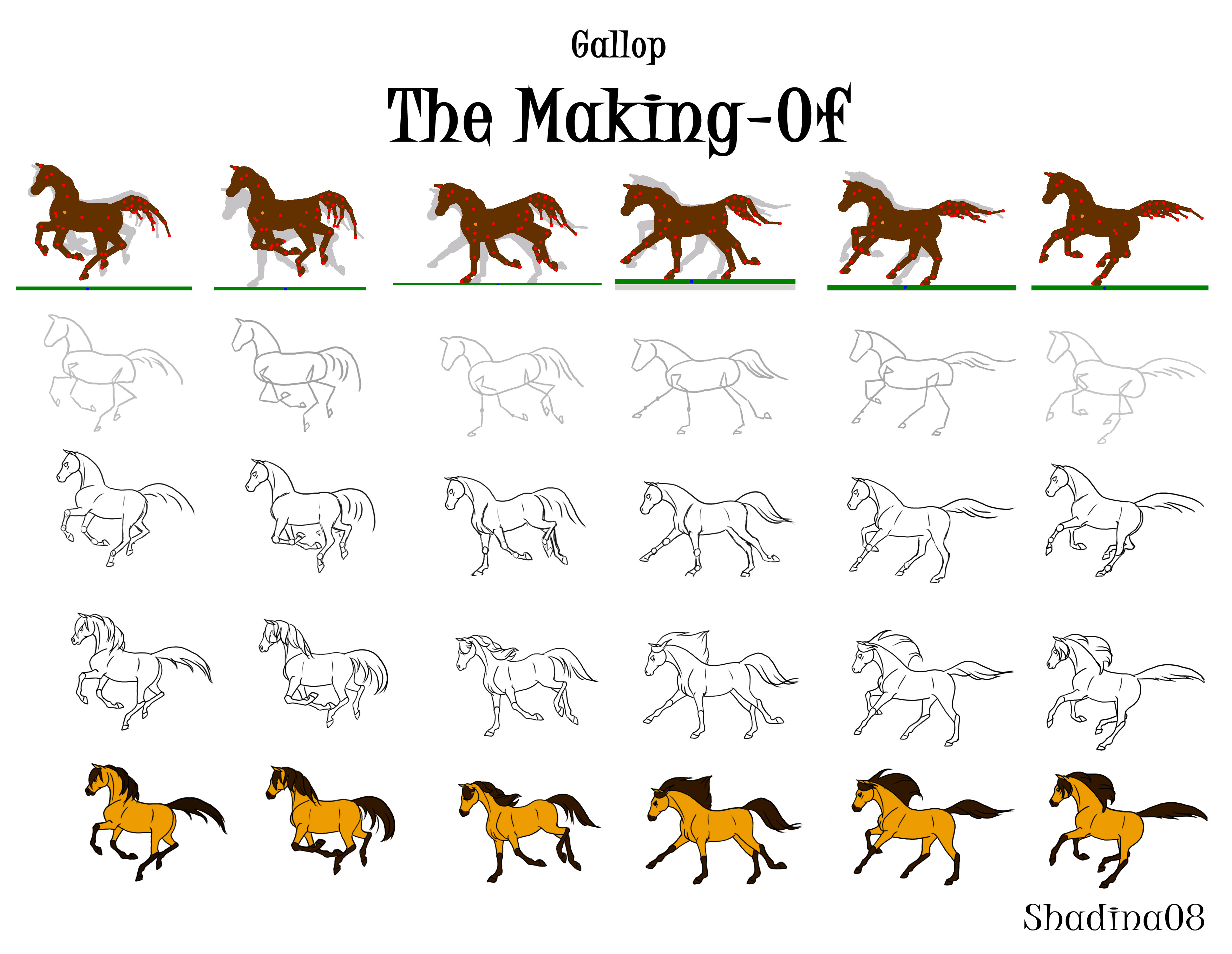 Gallop: The Making Of by ShadinaLonesea