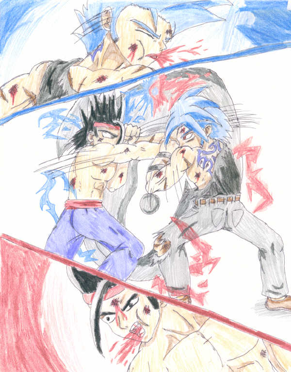!FIGHT! Ryokay vs. Lumin! by Shadow-wolf