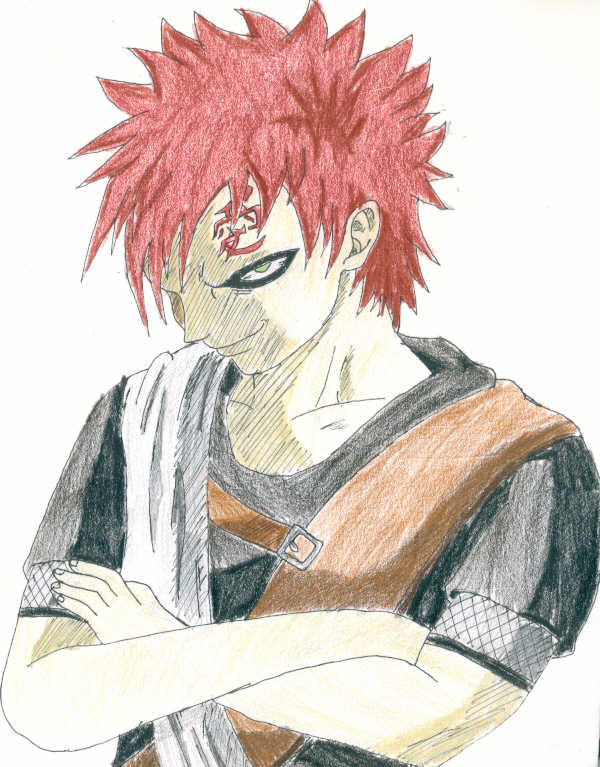 Gaara of the sand by Shadow-wolf