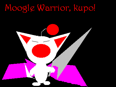 Moogle warrior, kupo! by Shadow2by4
