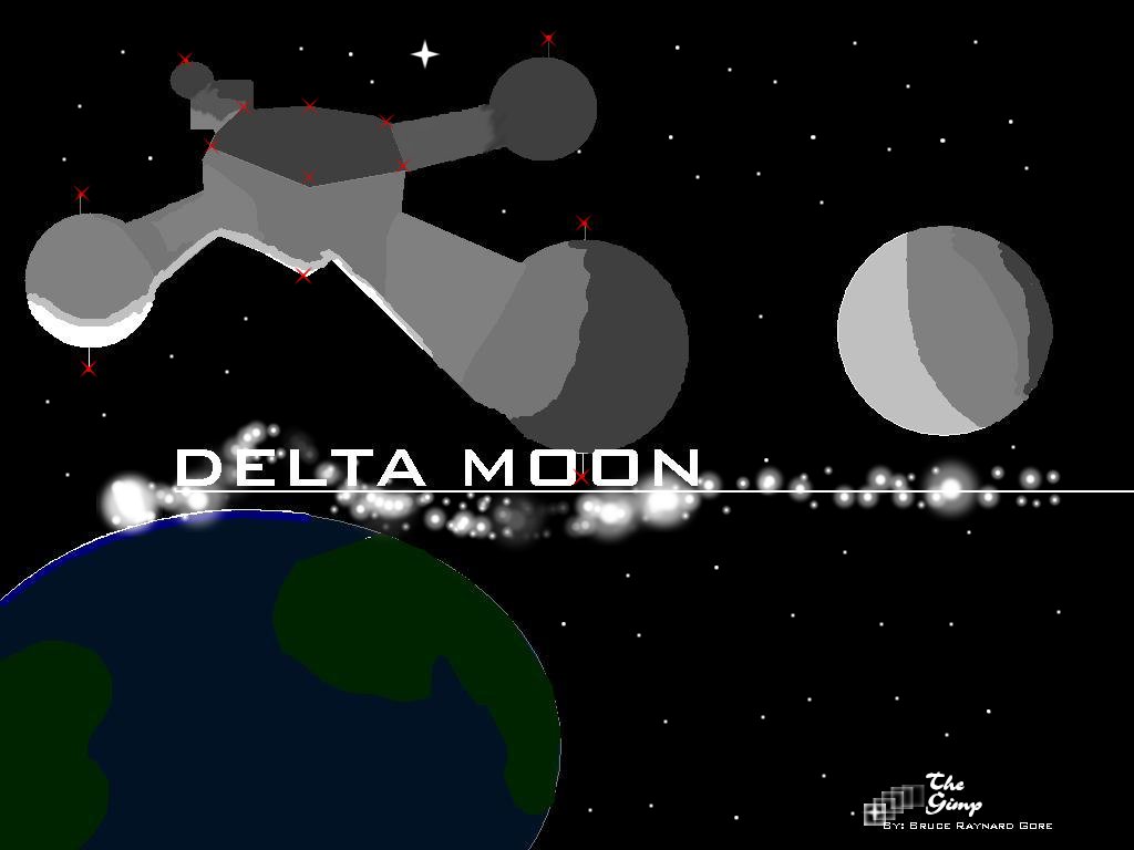 Delta Moon Background by Shadow7