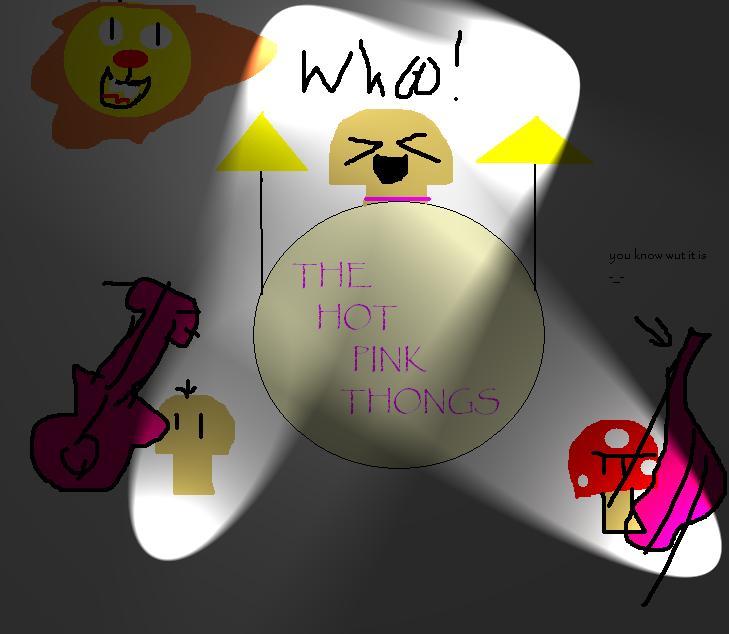 THE HOT PINK THONGS LOL!!! (inside joke) by ShadowCat258