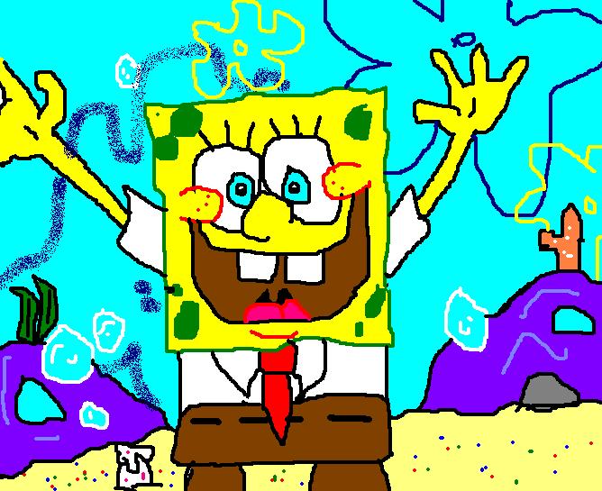 Sponge Bob in Da Sea by ShadowChaos7002