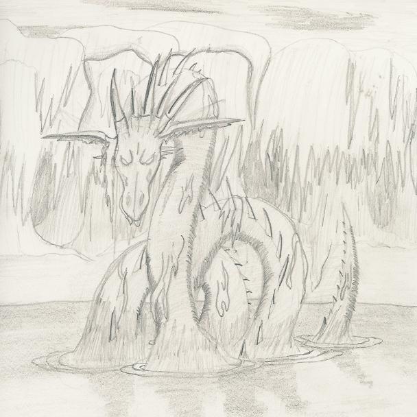 Swamp Dragon by ShadowDragon2