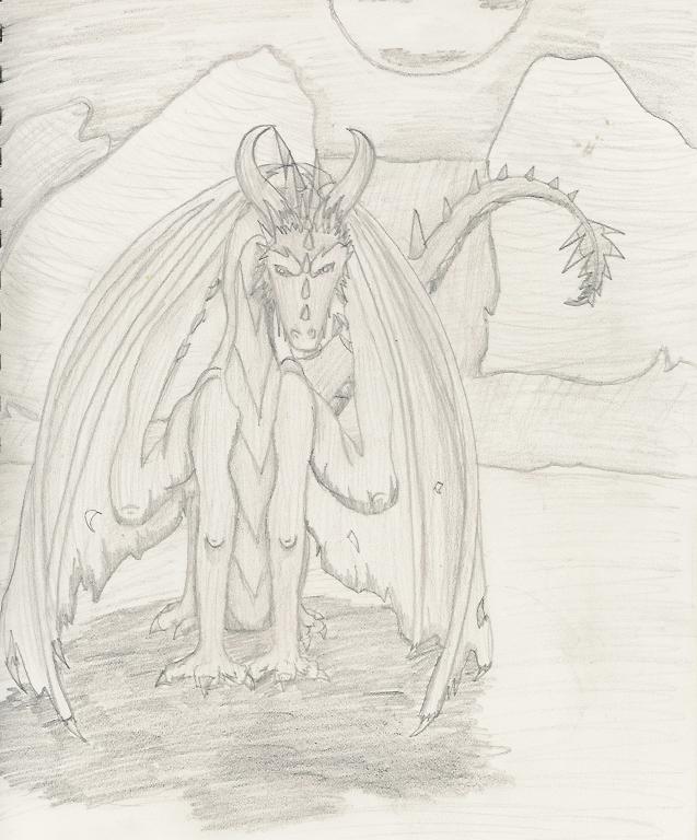 A dragon for wierdo by ShadowDragon2
