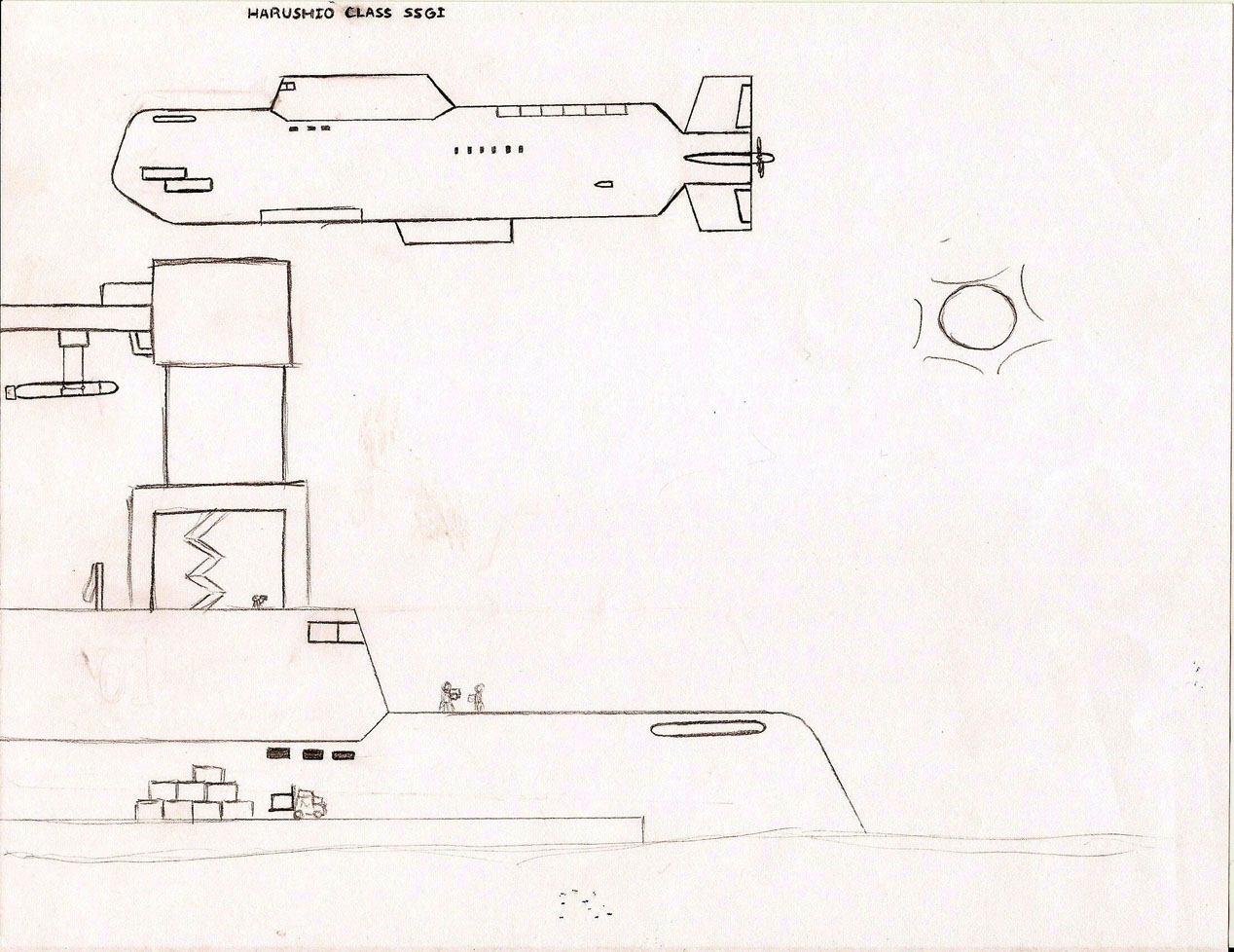 Harushio Class SSGI by ShadowFalcon