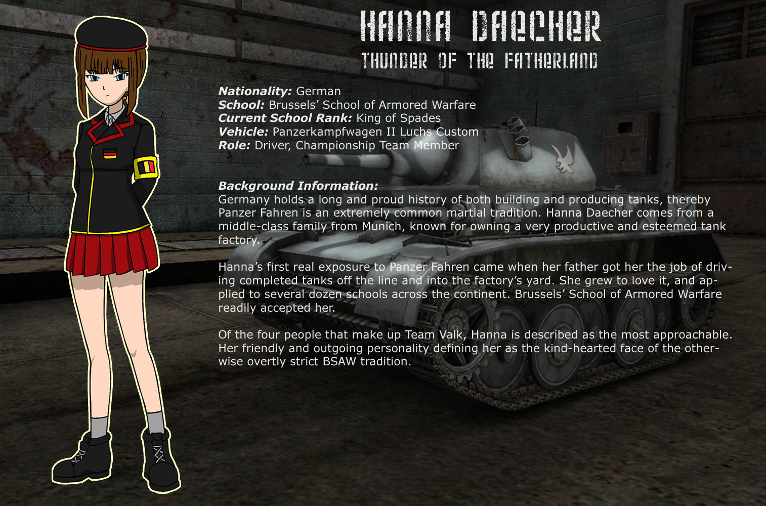 Hanna Daecher - Thunder of the Fatherland by ShadowFalcon