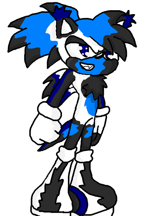 SnowBlade the Hedgehog by ShadowFox118