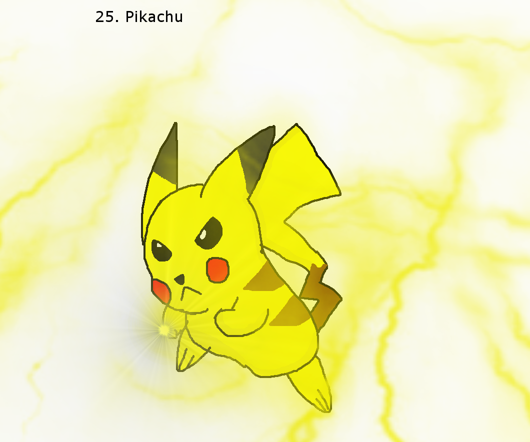 Pikachu by ShadowFox118