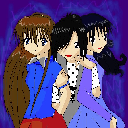 Kira, Tsunaki, and Nikkiara (Request for GaaraLover12) by ShadowGuarderForever