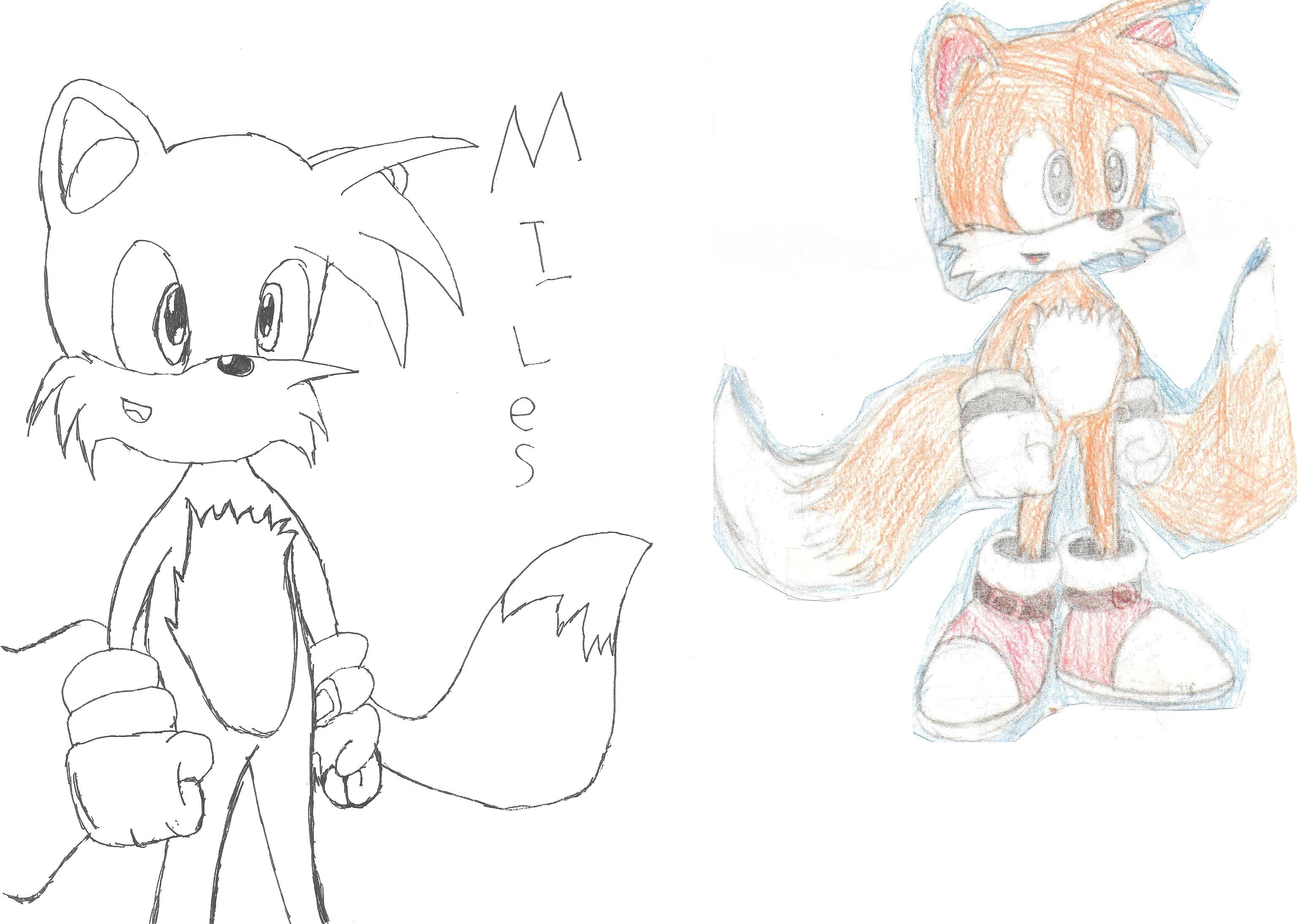 Tails!!! BEST thing ive done so far by ShadowHedgehog