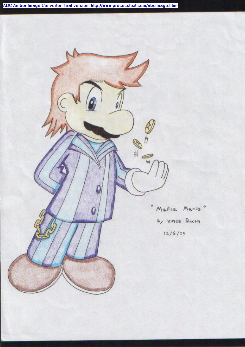 Mafia Mario by ShadowLink_350