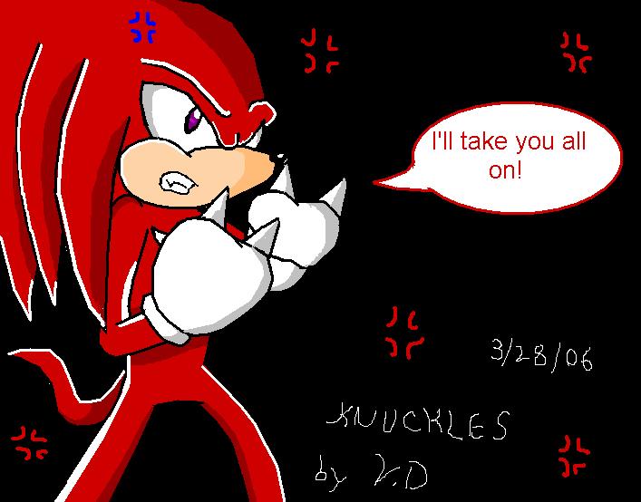 Pumped up Knux!!! by ShadowLink_350