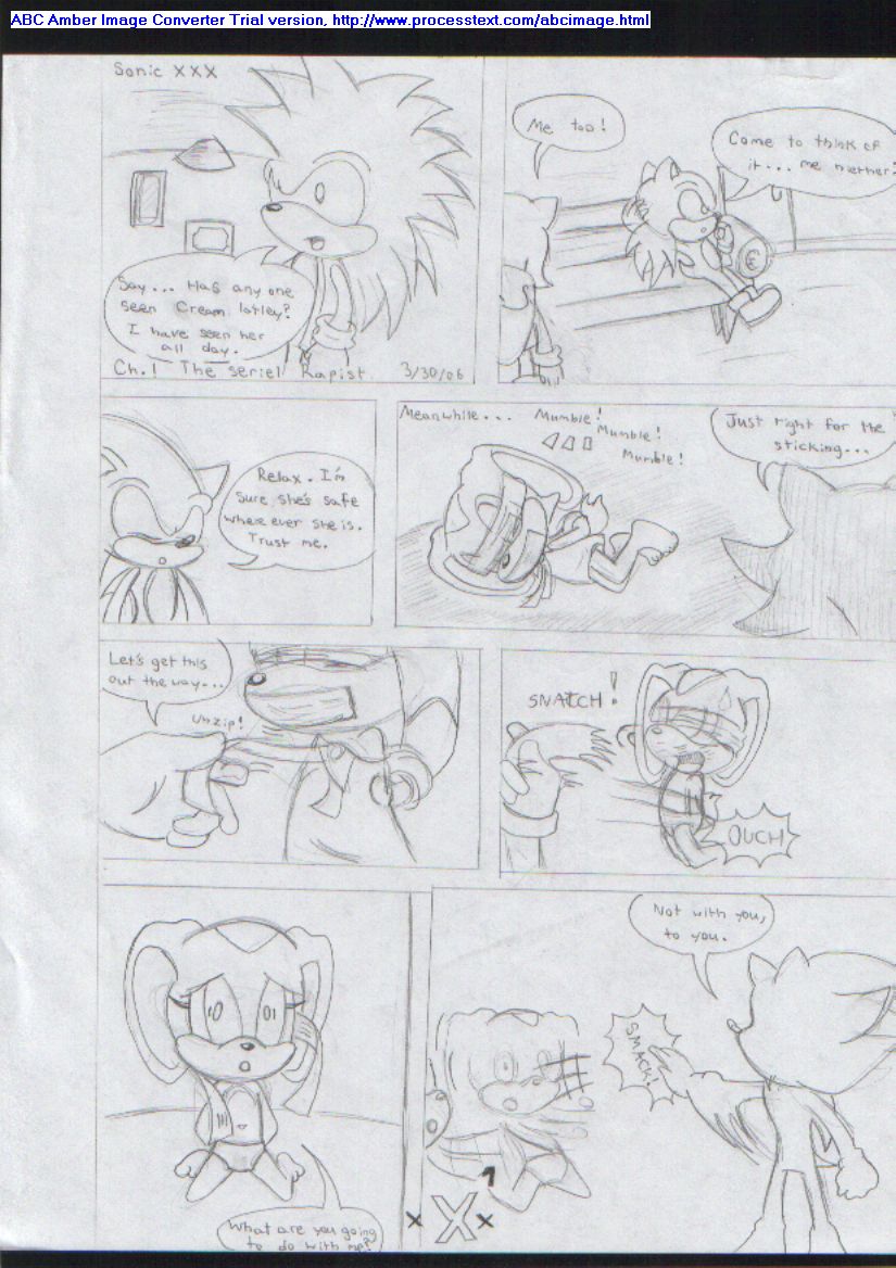 Sonic xxx ch. 1 (version 2 )"The serial rapist" by ShadowLink_350