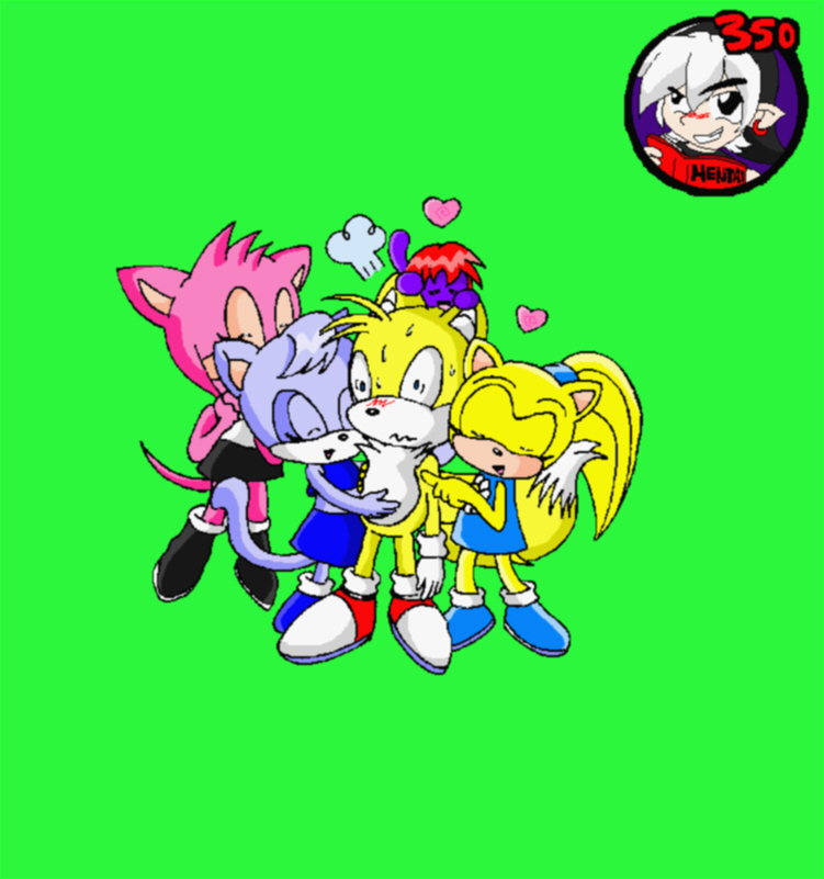 Tails the Chick Magnet (colored) by ShadowLink_350