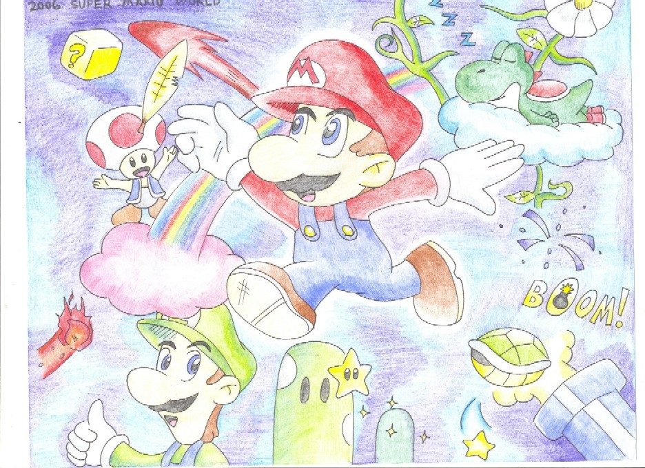 Super Mario World (contest entry for pacmaster2000) by ShadowLink_350