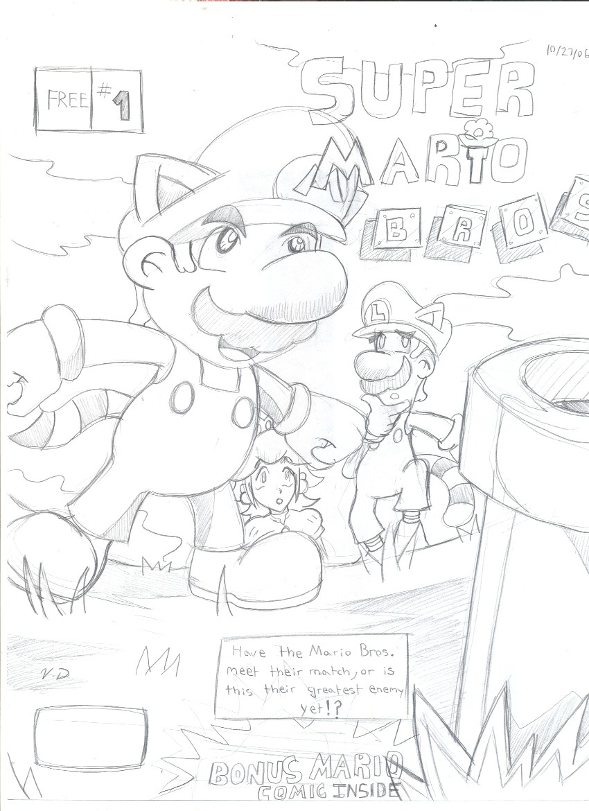 Super Mario Bros. #1 by ShadowLink_350
