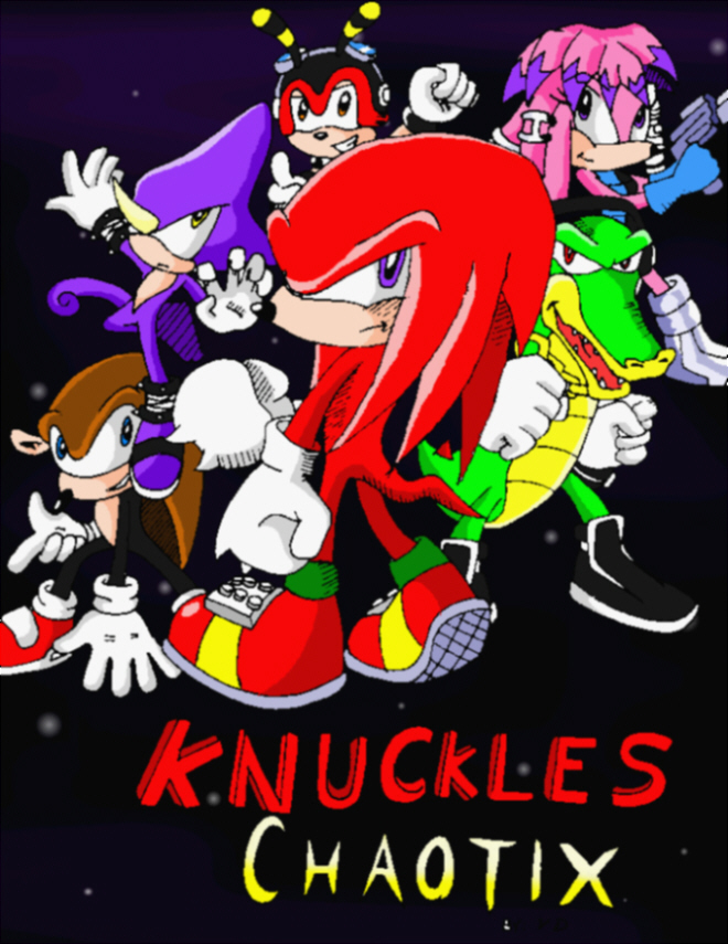 Knuckles Chaotix by ShadowLink_350