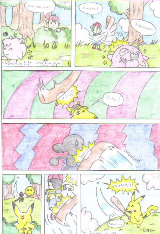 Homerun comic (colored) by ShadowLink_350