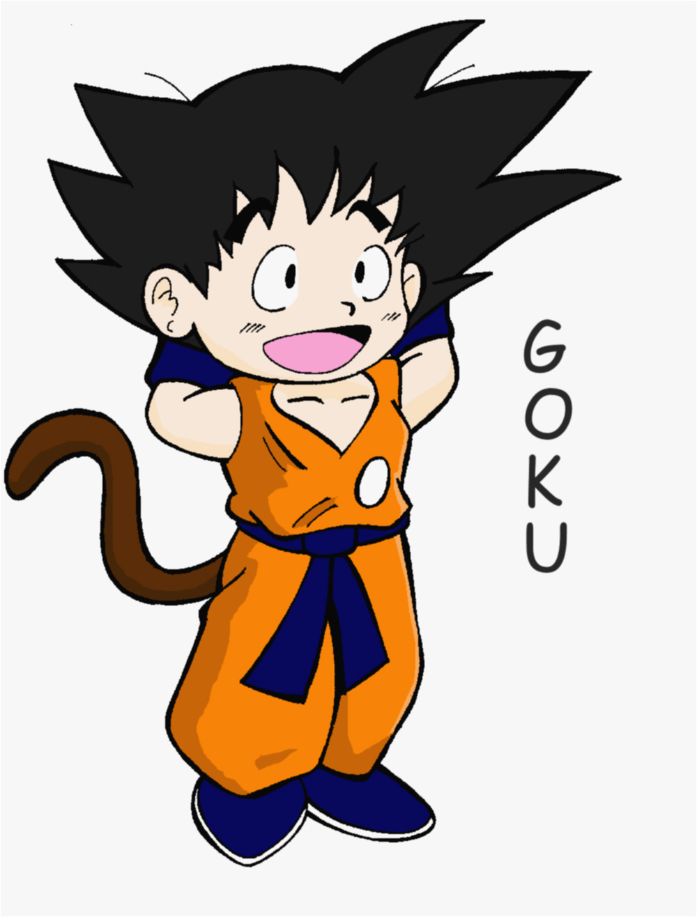 Kid Goku by ShadowLink_350