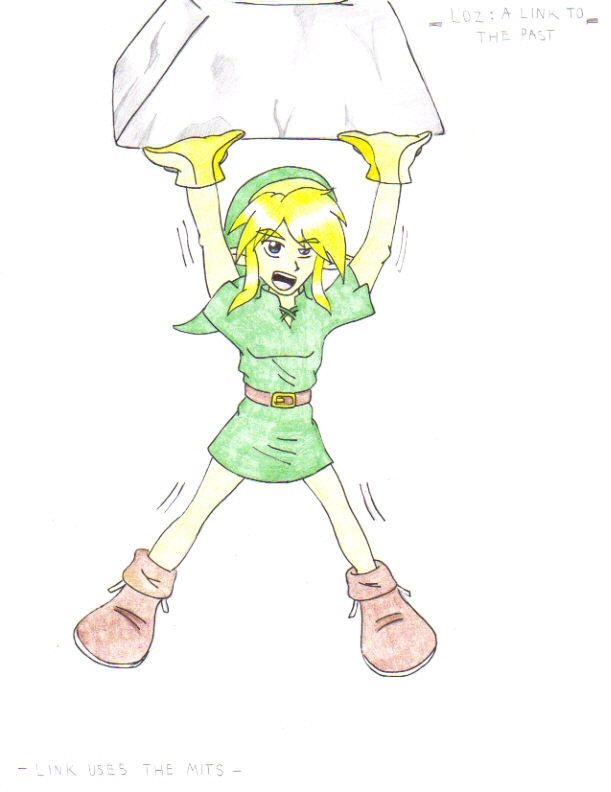 Link uses the Titan's Mits by ShadowLink_350