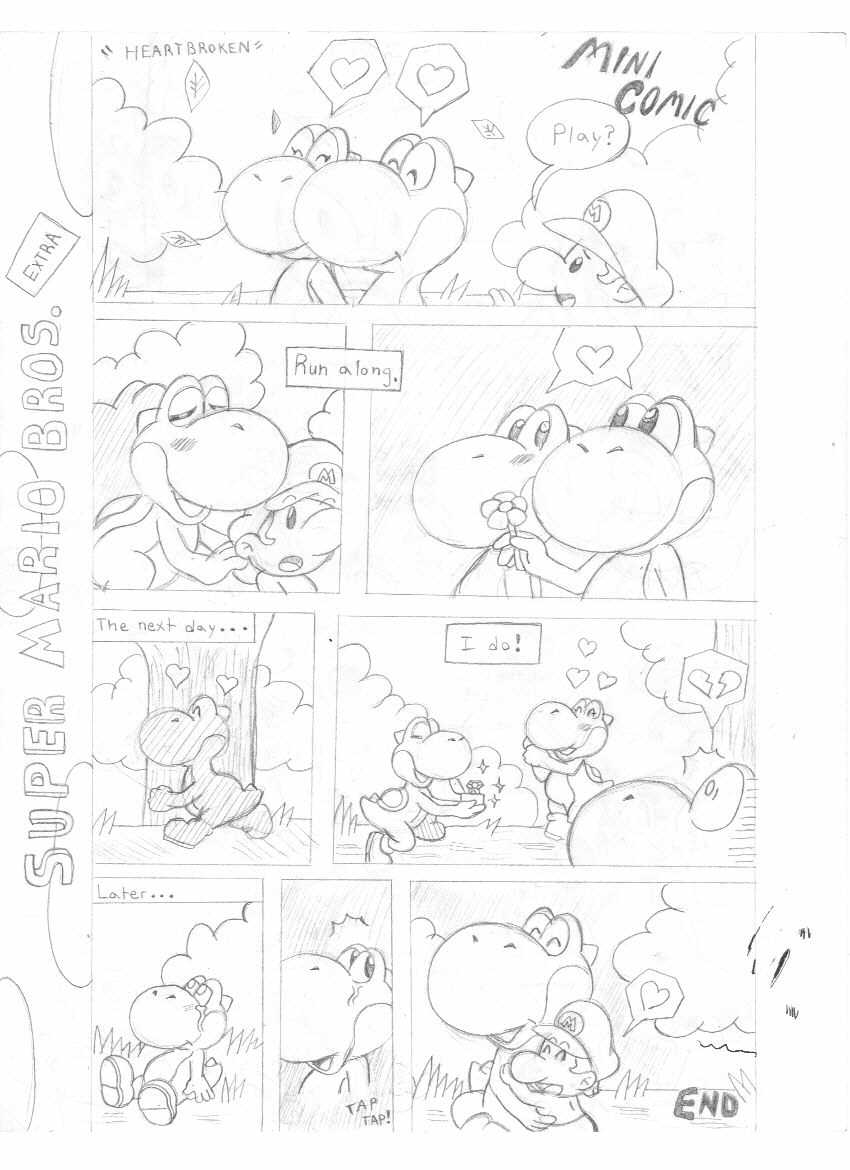Mario Bros. Mini Extra:  Heartbroken by ShadowLink_350