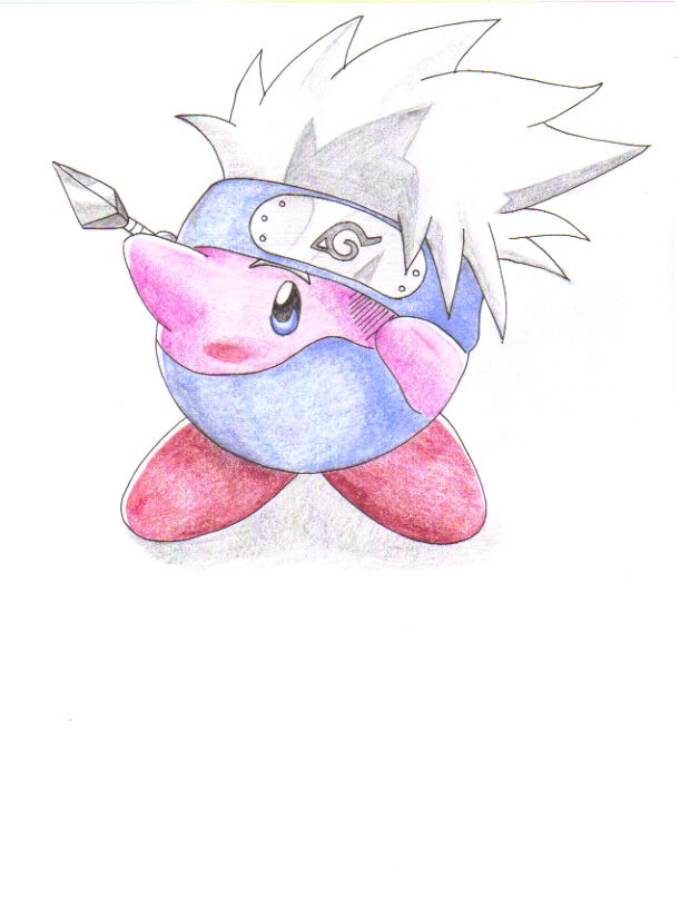 Kirby Hat Kakashi by ShadowLink_350