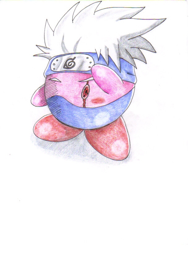 Kirby, Sharingan Warrior by ShadowLink_350