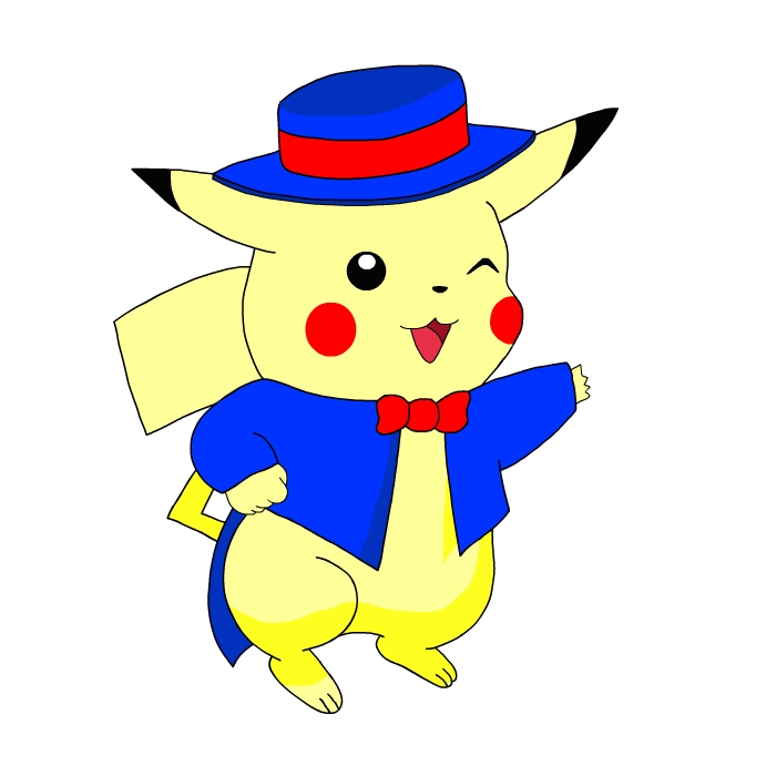 Showtime Pikachu by ShadowLink_350