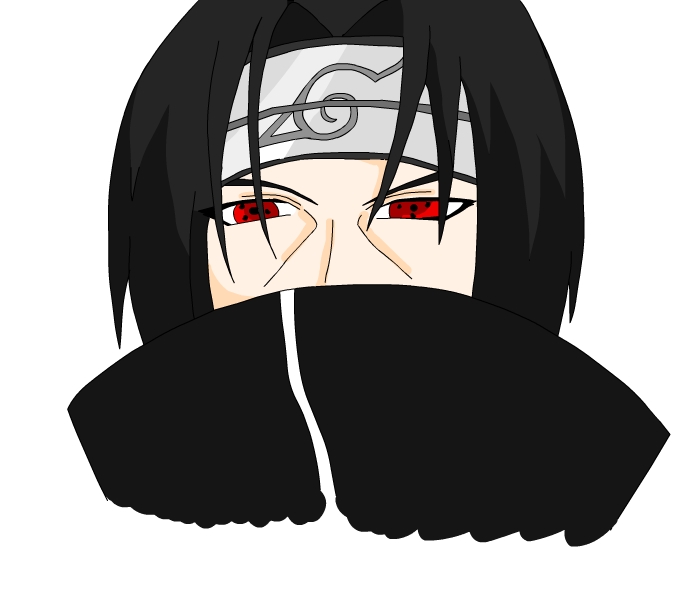 The Glare of Itachi by ShadowLink_350