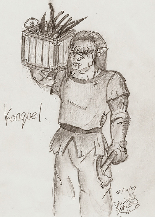 Konquel the Orc by ShadowMagic