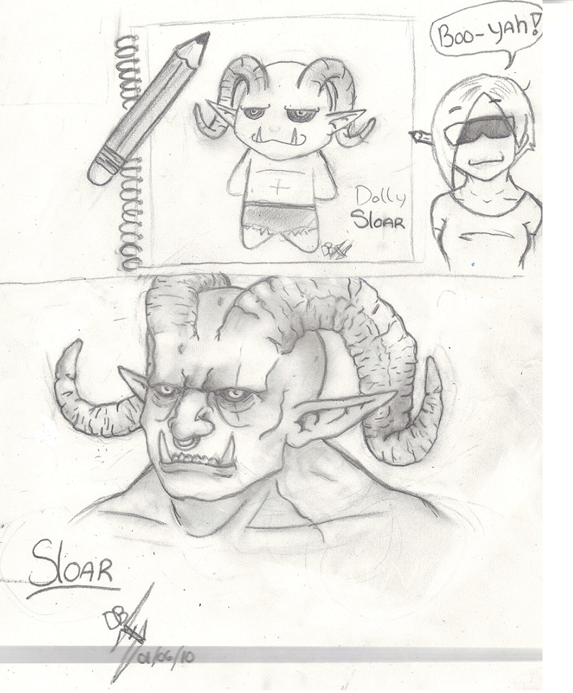 fan art for Melee comics- Sloar by ShadowMagic