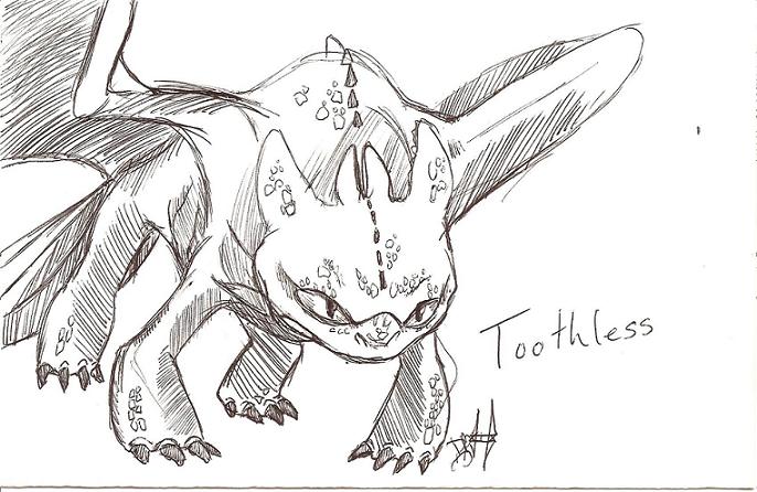 Toothless by ShadowMagic